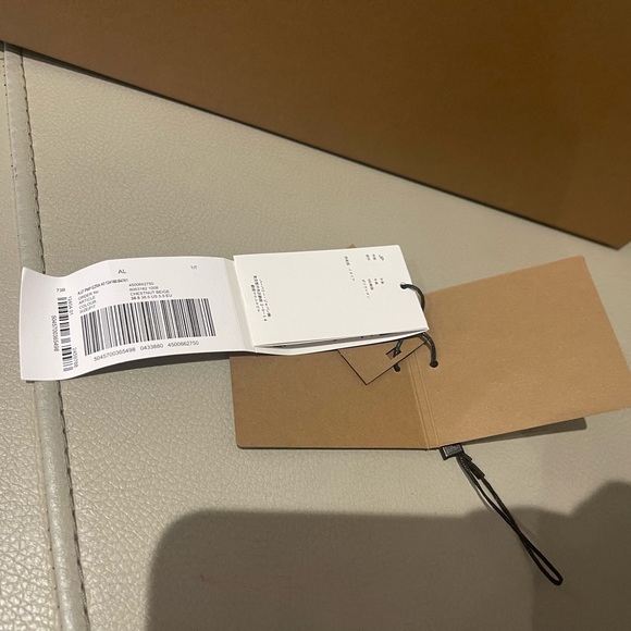 Burberry Monogram Motif Leather Point-toe Pumps in Beige colour - Picture 7 of 7